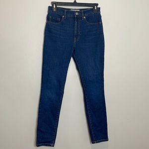 Everlane • High Rise Skinny Jeans 26 ankle